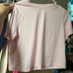 Lululemon Athletica Pink Short Sleeve Tee